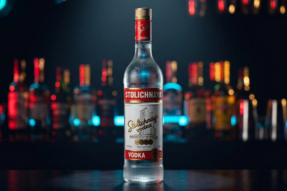Stolichnaya vodka ruska verze